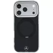 Mercedes Ring St Iconic Logo MagSafe iPhone 18 Pro / 17 Pro (MEHMP18L25HRSILK) tok, fekete