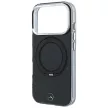 Mercedes Ring St Iconic Logo MagSafe iPhone 18 Pro / 17 Pro (MEHMP18L25HRSILK) tok, fekete