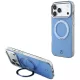 Mercedesring St Iconic Logo MagSafe iPhone 18 Pro / 17 Pro (MEHMP18X25HRSILB) tok, kék
