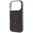 Mercedes Ring St Iconic Logo MagSafe iPhone 18 Pro Max / 17 Pro Max (MEHMP18X25HRSILR) tok, bordó