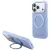 Karl Lagerfeld Ring St 360 Saffiano Classic Logo MagSafe iPhone 18 Pro Max / 17 Pro Max (KLHMP18X6PSARSKMB) tok, kék