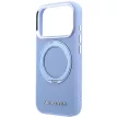 Karl Lagerfeld Ring St 360 Saffiano Classic Logo MagSafe iPhone 18 Pro Max / 17 Pro Max (KLHMP18X6PSARSKMB) tok, kék