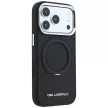Karl Lagerfeld Ring St 360 Saffiano Classic Logo MagSafe iPhone 18 Pro Max / 17 Pro Max (KLHMP18X6PSARSKMK) tok, fekete