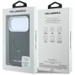 Karl Lagerfeld Ring St 360 Saffiano Classic Logo MagSafe iPhone 18 Pro Max / 17 Pro Max (KLHMP18X6PSARSKMK) tok, fekete