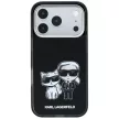 Karl Lagerfeld Smooth Karl & Choupette Bodies Sketch MagSafefor iPhone 18 Pro / 17 Pro (KLHMP18L6PWKCIDK) tok, fekete