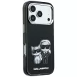 Karl Lagerfeld Smooth Karl & Choupette Bodies Sketch MagSafefor iPhone 18 Pro / 17 Pro (KLHMP18L6PWKCIDK) tok, fekete