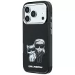 Karl Lagerfeld Smooth Karl & Choupette Bodies Sketch MagSafe iPhone 18 Pro Max / 17 Pro Max (KLHMP18X6PWKCIDK) tok, fekete