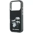 Karl Lagerfeld Smooth Karl & Choupette Bodies Sketch MagSafe iPhone 18 Pro Max / 17 Pro Max (KLHMP18X6PWKCIDK) tok, fekete