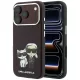 Karl Lagerfeld Smooth Karl & Choupette Bodies Sketch MagSafe iPhone 18 Pro Max / 17 Pro Max (KLHMP18X6PWKCIDR) tok, bordó