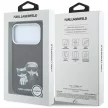 Karl Lagerfeld Smooth Karl & Choupette Bodies Sketch MagSafe iPhone 18 Pro Max / 17 Pro Max (KLHMP18X6PWKCIDR) tok, bordó