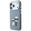 Karl Lagerfeld Smooth Karl & Choupette Bodies Sketch MagSafefor iPhone 18 Pro / 17 Pro (KLHMP18L6PWKCIDB) tok, világoskék