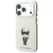 Karl Lagerfeld Smooth Ikonik Sketch MagSafe iPhone 18 Pro / 17 Pro (KLHMP18L6PWKIKDE) tok, bézs