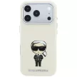 Karl Lagerfeld Smooth Ikonik Sketch MagSafe iPhone 18 Pro / 17 Pro (KLHMP18L6PWKIKDE) tok, bézs