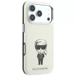 Karl Lagerfeld Smooth Ikonik Sketch MagSafe iPhone 18 Pro / 17 Pro (KLHMP18L6PWKIKDE) tok, bézs