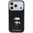 Karl Lagerfeld Smooth Ikonik Sketch MagSafe iPhone 18 Pro Max / 17 Pro Max (KLHMP18X6PWKIKDK) tok, fekete