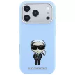 Karl Lagerfeld Smooth Ikonik Sketch MagSafe iPhone 18 Pro Max / 17 Pro Max (KLHMP18X6PWKIKDB) tok, világoskék