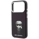 Karl Lagerfeld MagSafe (Smooth Ikonik Sketch) iPhone 18 Pro Max / 17 Pro Max (KLHMP18X6PWKIKDR) tok, bordó