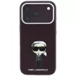 Karl Lagerfeld MagSafe (Smooth Ikonik Sketch) iPhone 18 Pro Max / 17 Pro Max (KLHMP18X6PWKIKDR) tok, bordó
