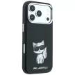 Karl Lagerfeld Smooth Choupette Sketch MagSafe iPhone 18 Pro Max / 17 Pro Max (KLHMP18X6PWCIKDK) tok, fekete