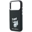 Karl Lagerfeld Smooth Choupette Sketch MagSafe iPhone 18 Pro Max / 17 Pro Max (KLHMP18X6PWCIKDK) tok, fekete