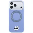 Karl LagerfeldRing St 360 Choupette Head Pin MagSafe light iPhone 18 Pro / 17 Pro (KLHMP18LPSRSCHHB) tok, kék