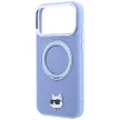 Karl LagerfeldRing St 360 Choupette Head Pin MagSafe iPhone 18 Pro Max / 17 Pro Max (KLHMP18XPSRSCHHB) tok, kék