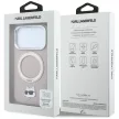 Karl LagerfeldRing St 360 Choupette Head Pin MagSafe iPhone 18 Pro Max / 17 Pro Max (KLHMP18XPSRSCHHP) tok, rózsaszín