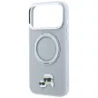 Karl LagerfeldRing St 360 Karl & Choupette Heads Pin MagSafe iPhone 18 Pro Max / 17 Pro Max (KLHMP18XPSRSKCHG) tok, szürke