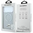Karl LagerfeldRing St 360 Karl & Choupette Heads Pin MagSafe iPhone 18 Pro Max / 17 Pro Max (KLHMP18XPSRSKCHG) tok, szürke