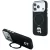 Karl LagerfeldRing St 360 Karl Head Pin MagSafe iPhone 18 Pro / 17 Pro (KLHMP18LPSRSKLHK) tok, fekete