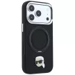 Karl LagerfeldRing St 360 Karl Head Pin MagSafe iPhone 18 Pro / 17 Pro (KLHMP18LPSRSKLHK) tok, fekete