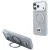 Karl LagerfeldRing St 360 Karl Head Pin MagSafe iPhone 18 Pro / 17 Pro (KLHMP18LPSRSKLHG) tok, szürke