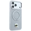 Karl LagerfeldRing St 360 Karl Head Pin MagSafe iPhone 18 Pro / 17 Pro (KLHMP18LPSRSKLHG) tok, szürke