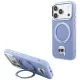 Karl LagerfeldRing St 360 Karl Head Pin MagSafe iPhone 18 Pro / 17 Pro (KLHMP18LPSRSKLHB) tok, világoskék
