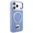 Karl LagerfeldRing St 360 Karl Head Pin MagSafe iPhone 18 Pro Max / 17 Pro Max (KLHMP18XPSRSKLHB) tok, kék