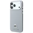 Karl Lagerfeld Grained Karl Head Metal MagSafe iPhone 18 Pro Max / 17 Pro Max (KLHMP18X6PSKHLG) tok, szürke