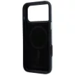 Karl Lagerfeld Grained Karl Head Metal MagSafe iPhone 18 Pro Max / 17 Pro Max (KLHMP18X6PSKHLG) tok, szürke