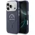 Karl Lagerfeld Embossed Open Ring RSG Logo MagSafe iPhone 18 Pro / 17 Pro (KLHMP18LPSKRSGEB) tok, kék