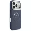 Karl Lagerfeld Embossed Open Ring RSG Logo MagSafe iPhone 18 Pro / 17 Pro (KLHMP18LPSKRSGEB) tok, kék