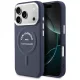 Karl Lagerfeld Embossed Open Ring RSG Logo MagSafe iPhone 18 Pro Max / 17 Pro Max (KLHMP18XPSKRSGEB) tok, kék