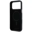 Karl Lagerfeld Grained Allover Logo Metal Elongated MagSafe iPhone 18 Pro / 17 Pro (KLHMP18LPSKLFOFK) tok, fekete