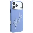 Karl Lagerfeld Smooth Big Resin Signature Logo iPhone 18 Pro Max / 17 Pro Max (KLHCP18X6PFCKSRB) tok, kék