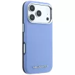 Karl Lagerfeld Grained Elongated Logo MagSafe iPhone 18 Pro / 17 Pro (KLHMP18LPSWGKLB) tok, kék