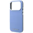 Karl Lagerfeld Grained Elongated Logo MagSafe iPhone 18 Pro / 17 Pro (KLHMP18LPSWGKLB) tok, kék