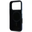 Karl Lagerfeld Grained Elongated Logo MagSafe iPhone 18 Pro / 17 Pro (KLHMP18LPSWGKLB) tok, kék