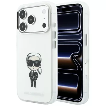   Karl Lagerfeld IML Ikonik Sketch Print MagSafe iPhone 18 Pro Max / 17 Pro Max (KLHMP18X6HKIKDE) tok, bézs