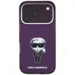 Karl Lagerfeld IML Ikonik Sketch Print MagSafe iPhone 18 Pro / 17 Pro (KLHMP18L6HKIKDR) tok, bordó