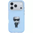 Karl Lagerfeld IML Ikonik Sketch Print MagSafe iPhone 18 Pro Max / 17 Pro Max (KLHMP18X6HKIKDB) tok, világoskék