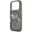 Karl Lagerfeld Script Logo MagSafe iPhone 18 Pro Max / 17 Pro Max (KLHMP18X5HKSCAK) tok, fekete