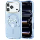Karl Lagerfeld Script Logo MagSafe iPhone 18 Pro / 17 Pro (KLHMP18L5HKSCAL) tok, világoskék